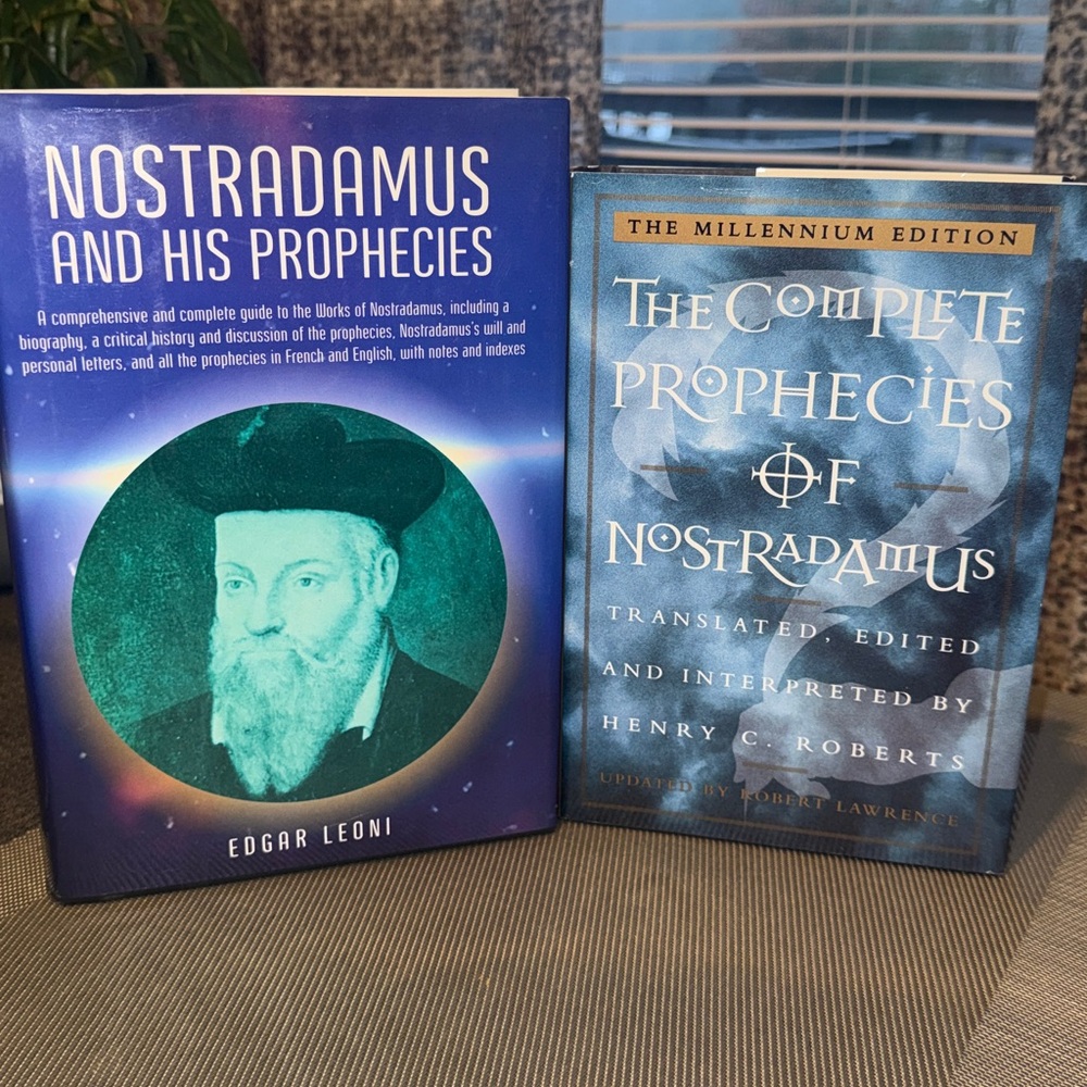 Nostradamus Prophecies- 2 Books